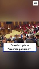 Brawl erupts in Armenian parliament