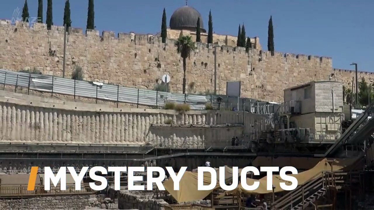 These Unearthed Ducts in Israel Are Stumping Archeologists