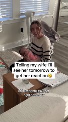 Hilarious Prank: Telling My Wife I'll See Her Tomorrow 😂