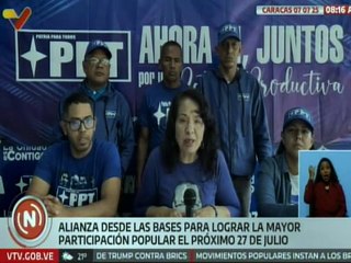 PPT afina enfoque de campaña de cara a los comicios del próximo 27 de julio