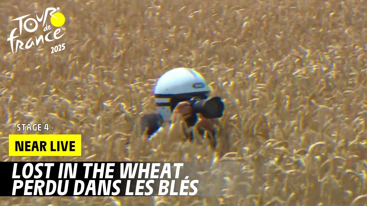 Lost in the wheat - Stage 4 -  Tour de France 2025