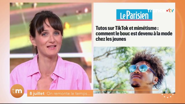 Télématin : Jean-Baptiste Marteau affublé d'un bouc le journaliste n'approuve pas !