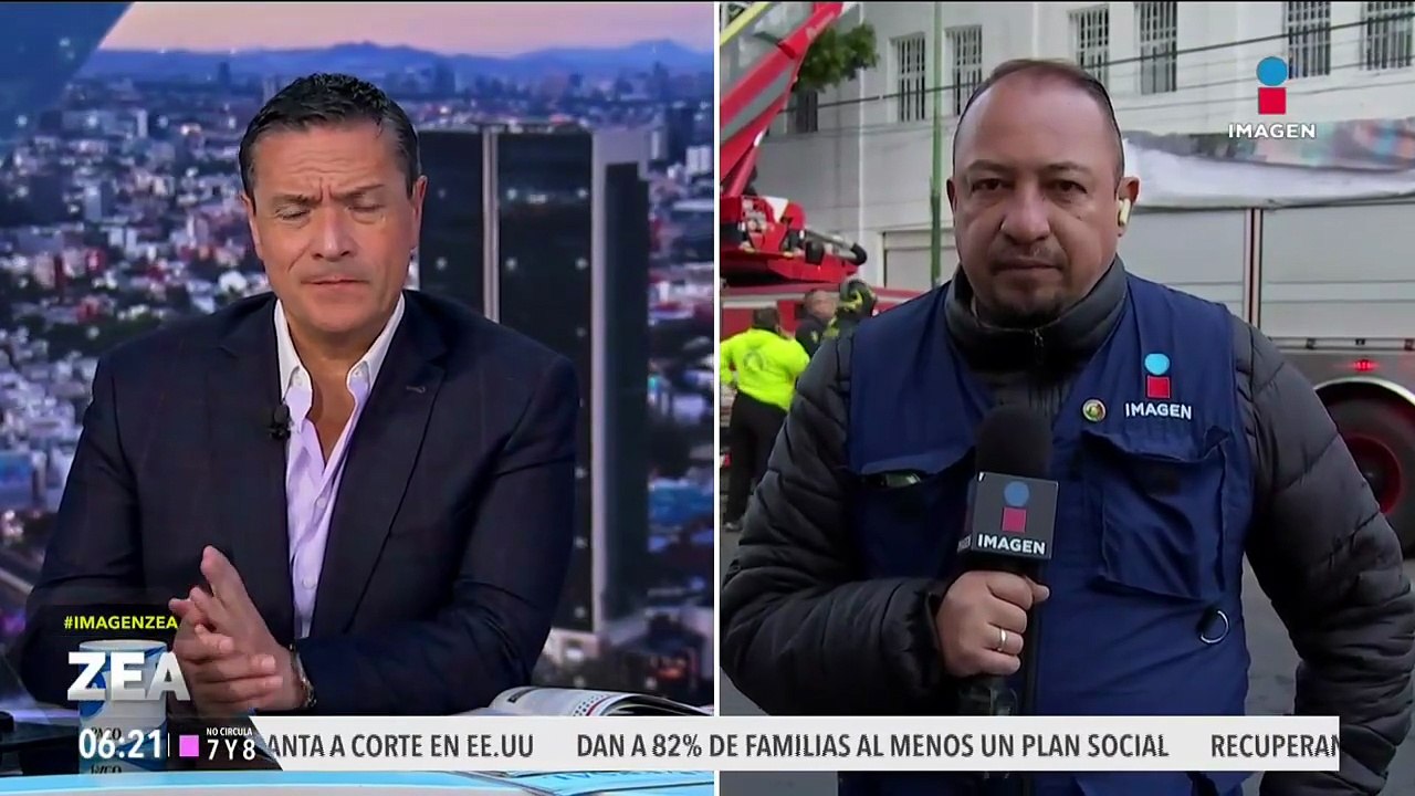 Se incendia almacén en la colonia Morelos, CDMX