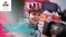 Giro d'Italia Women 2025 | Stage 3: Pre-race interviews