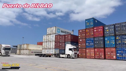 Mira la Velocidad de Carga de Contenedores en el Puerto de Bilbao , Cuánto Tarda?ON MUSICA