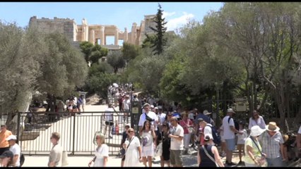 L'Acropoli di Atene parzialmente chiusa per l'ondata di calore