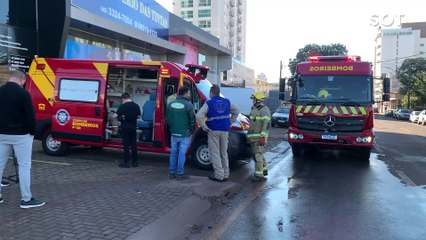 SUV invade loja no Centro de Cascavel