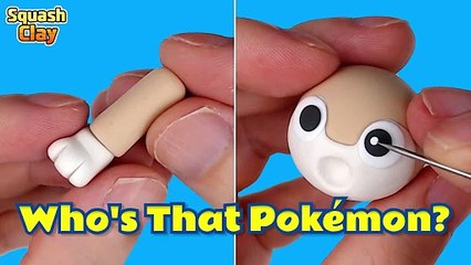 Who's that Pokémon? Make Cool Pokemon With Clay