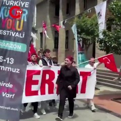 Trabzon'da 'şeriat' talebiyle yürüyüş