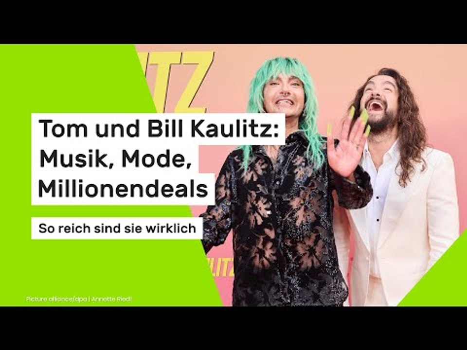 Tom und Bill Kaulitz: Musik, Mode, Millionendeals: So reich sind sie wirklich