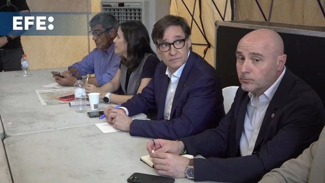 Illa espera que el incendio de Paüls se pueda estabilizar esta noche si todo va bien