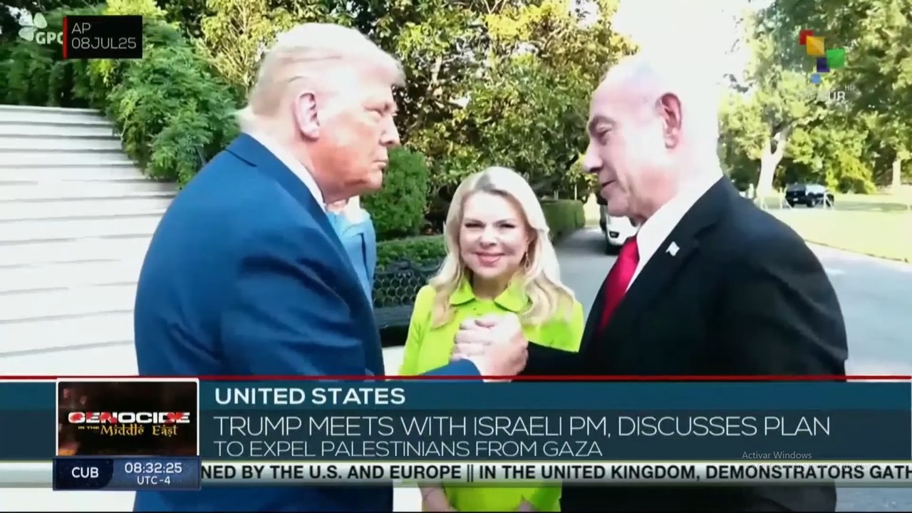United States, Trump meets with Israeli PM, discusses plan to expel Palestinians from Gaza