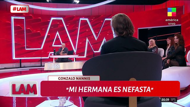 Gonzalo Nannis no se guardó nada y liquidó a su hermana Mariana