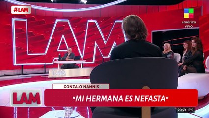 Gonzalo Nannis no se guardó nada y liquidó a su hermana Mariana