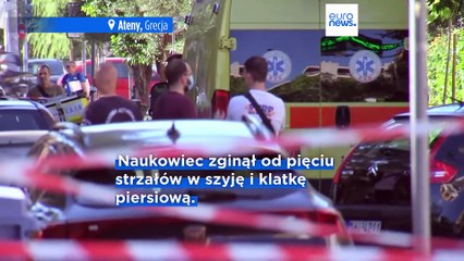 Grecja: policja ujawniła tożsamość ofiary strzelaniny - to polski profesor