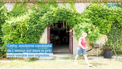 Cathy de L'amour est dans le pré vend son vignoble