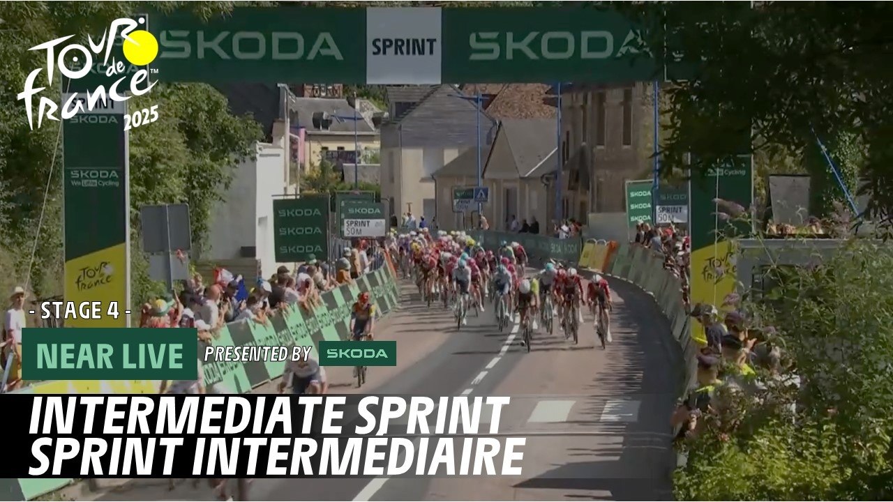 Stage 4 - Intermediate sprint of St Adrien