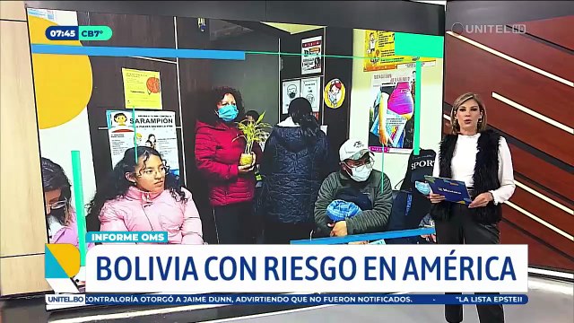 Bolivia reporta 92 casos de sarampión; viceministro alerta que “todavía no hemos alcanzado el pico máximo”