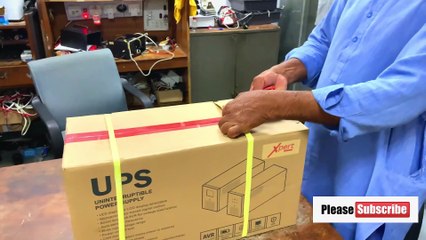 First Look: 3KVA UPS Unboxing & Testing 🔋