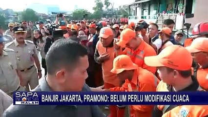 25 RT di Jakarta Terendam Banjir, Pramono Anung Siapkan Langkah Koordinasi Wilayah | SAPA MALAM