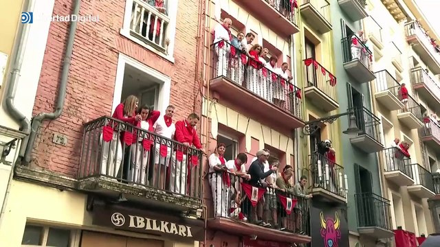 Encierro peligroso en San Fermín deja un herido por asta y siete corredores hospitalizados