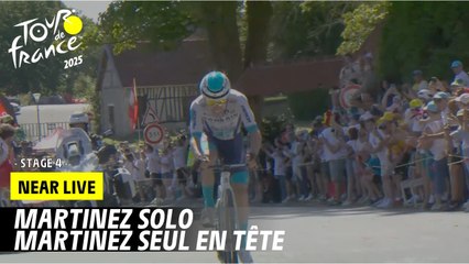 Stage 4 - Martinez's Solo Break | Highlights from the 2025 Tour de France 🚴‍♂️