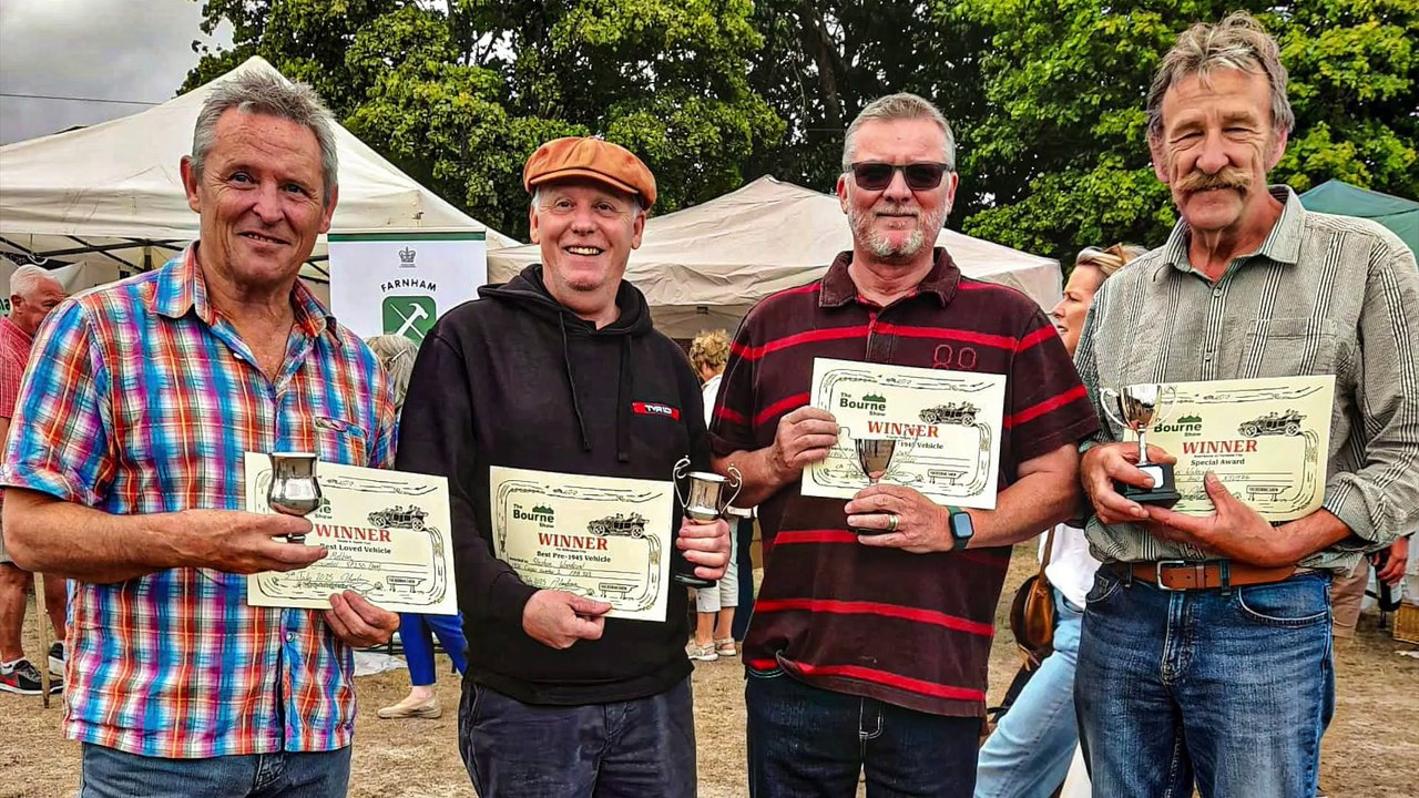 Highlights from The Bourne Show — a snapshot of the day’s events and local community in action