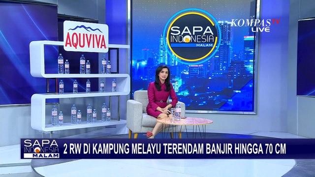 Hujan Deras dan Kiriman Air dari Bogor Sebabkan Banjir di Kampung Melayu