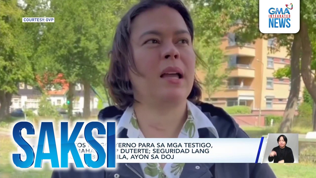 VP Sara Duterte - Mga ebidensya laban kay FPRRD, gawa-gawa o kinuha "by force or intimidation or harassment" | Saksi
