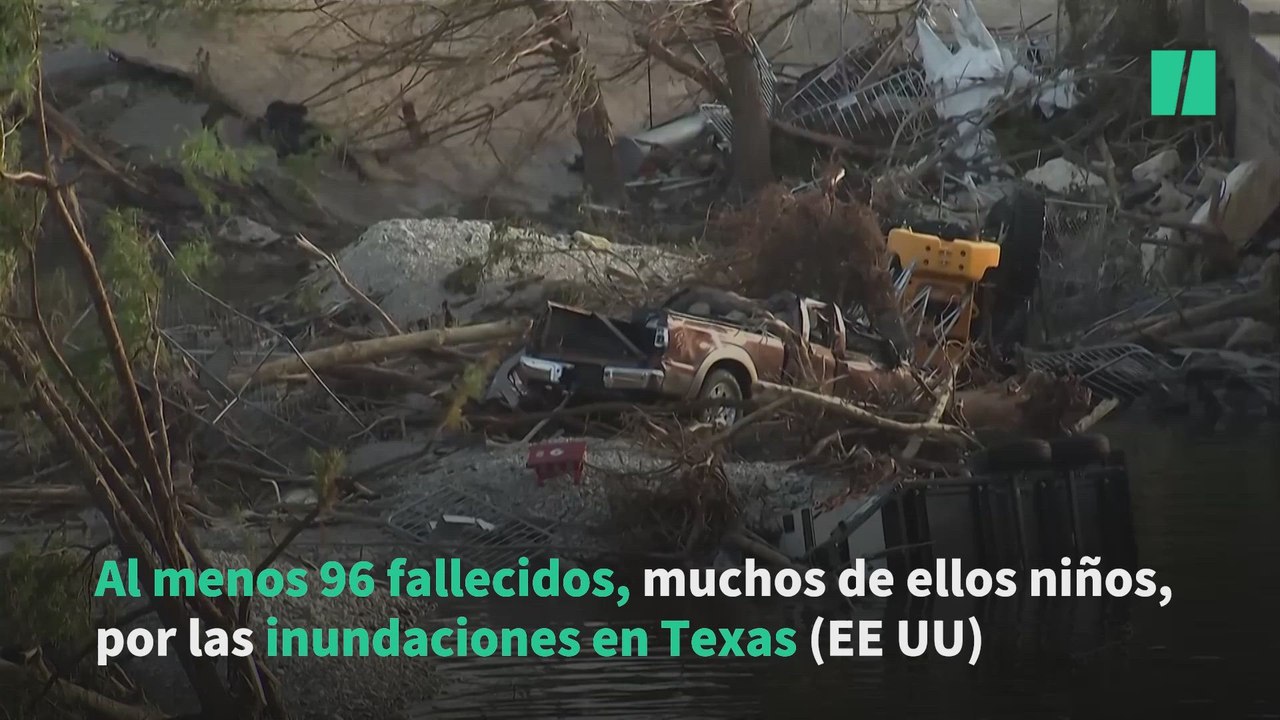 Inundaciones en Texas dejan casi 100 muertos y decenas de desaparecidos a los que no se espera encontrar con vida