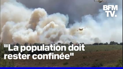 Incendie à Marseille: le point presse des autorités des Bouches-du-Rhône