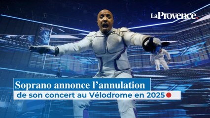 Soprano annonce l’annulation de son concert au  Vélodrome en 2025