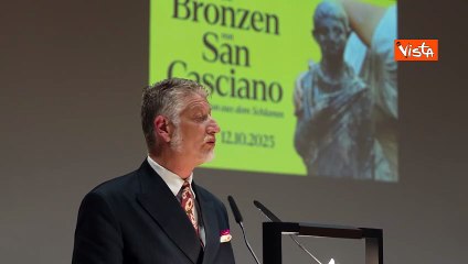 Giuli: "I Bronzi di San Casciano esposti a Berlino, sono un patrimonio dell'umanità"