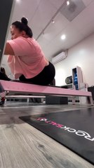 Woman Falls off Reformer During Early Morning Pilates Class