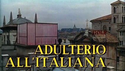 FILM Adulterio all'italiana (1966)