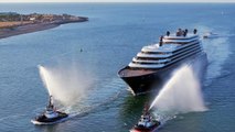 Lavish Ritz-Carlton cruise ship MS Ilma visits Portsmouth for the first time