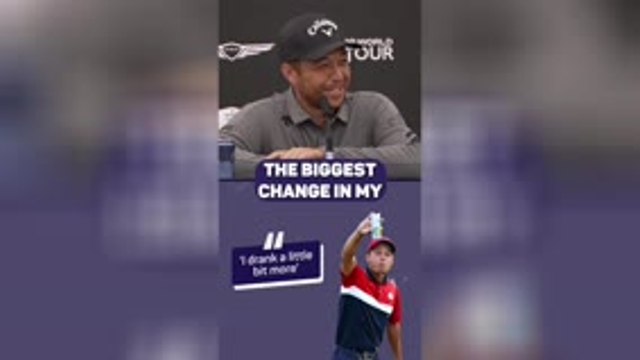 Schauffele spills on drinking habits since 2024 Open win!