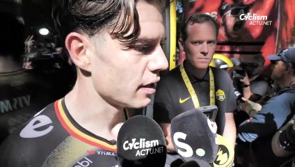 Tour de France 2025 - Wout Van Aert : "On se doutait que ça allait se jouer entre les trois..."