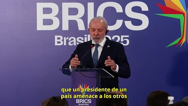 Lula da Silva: No queremos un emperador, somos países soberanos