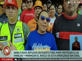 Apure | Autoridades supervisan niveles hidrométricos en Puerto Páez por crecida de ríos Meta y Orinoco