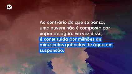 Porque é que as nuvens de tempestade são tão escuras?