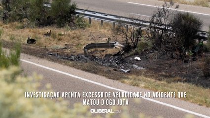 Investigação aponta excesso de velocidade no acidente que matou Diogo Jota