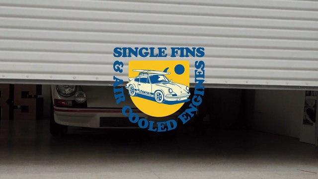 Porsche and Almond Surfboards Collaborated on a 911 Carrera-Inspired Swallowtail That Costs $3,000