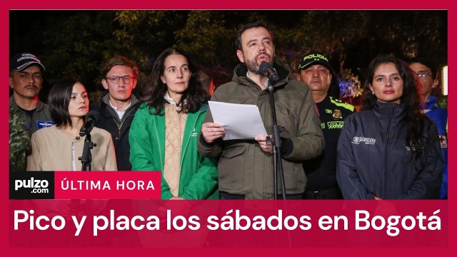 Pico y placa ahora los sábados en Bogotá | Pulzo