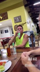 Leonardo brinca sobre mudanças na rotina da fazenda após chegada dos netos: "Minha vida acabou"