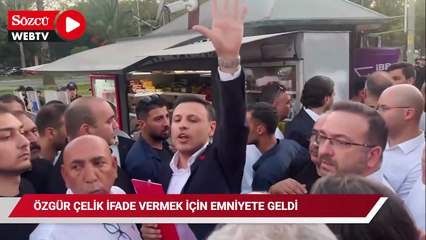 Özgür Çelik ifade işlemleri için Emniyete geldi