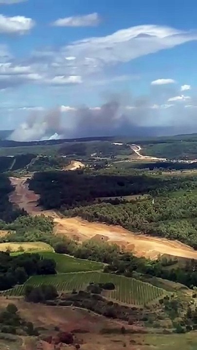 VIDEO - L’Hérault sous les flammes : plus de 820 pompiers mobilisés sur trois fronts - Point a 20 h