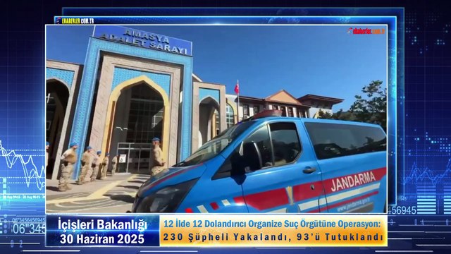 12 İlde 12 Dolandırıcı Organize Suç Örgütüne Operasyon: 230 Şüpheli Yakalandı, 93’ü Tutuklandı