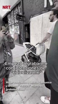 El youtuber mexicano Luisito Comunica fue confrontado por una mujer mientras grababa un video en la vía pública. La mujer lo llamó “ridículo” y cuestionó sus grabaciones turísticas, desatando una ola de reacciones en redes sociales.