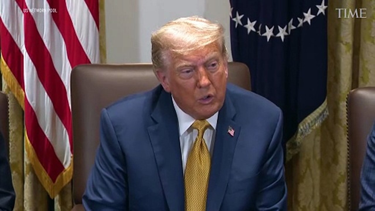 Trump Says 'Big Money Coming in on August 1' During Cabinet Meeting Update on Tariffs